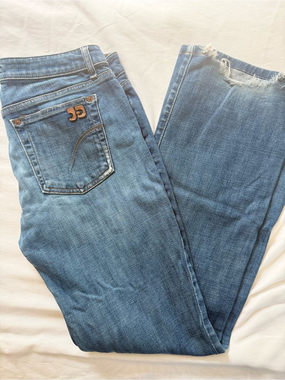 Joe's Jeans Women's Honey Fit Flared Blue Denim W 30